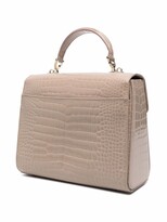 Thumbnail for your product : Aspinal of London Mayfair crocodile-effect tote bag