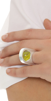 Thumbnail for your product : Maison Margiela Marble Ring
