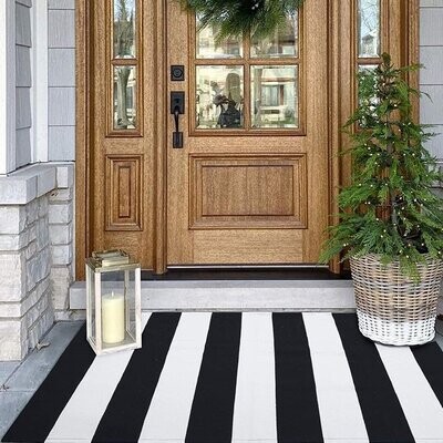 Triangular Shaped Camouflage Door Mat Outdoors Indoor Rug Inside Front Outdoor Non-Slip Washable for Entryway Carpet 40 X 60 