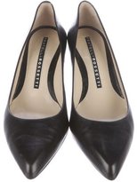 Thumbnail for your product : Fratelli Rossetti Leather Pointed-Toe Pumps