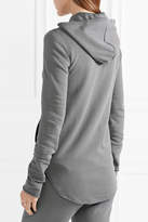 Thumbnail for your product : ATM Anthony Thomas Melillo French Cotton-terry Hooded Top - Anthracite
