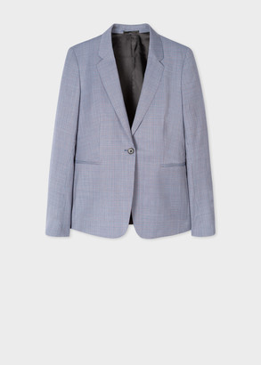 slate blue blazer