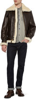Thumbnail for your product : Schott B-3 Shearling Bomber Jacket