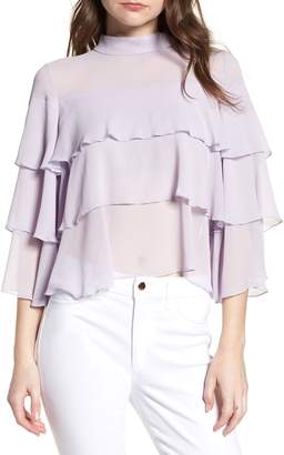 Bishop + Young BISHOP AND YOUNG Tiered Ruffle Blouse