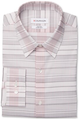 Calvin Klein Men's Stain Shield Extreme Slim-Fit Wrinkle-Free Stretch Dress  Shirt - ShopStyle