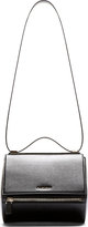 Thumbnail for your product : Givenchy Black Leather Pandora Box Medium Shoulder Bag