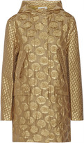 Thumbnail for your product : Richard Nicoll Hooded wool-blend jacquard parka