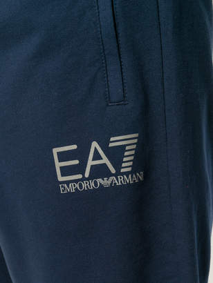 Emporio Armani Ea7 logo print track shorts