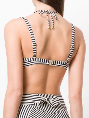 Marlies Dekkers Holi Vintage striped double-strap bikini top