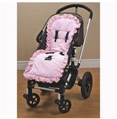 Thumbnail for your product : Baby Doll Bedding Heavenly Soft Minky Stroller Covers - Pink
