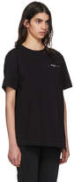 Thumbnail for your product : Off-White Black Script Spliced T-Shirt