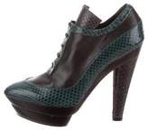 Thumbnail for your product : Devi Kroell Python Platform Booties