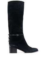 Thumbnail for your product : Sergio Rossi Sr Chris leather boots