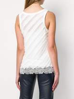 Thumbnail for your product : Faith Connexion frayed detail vest top