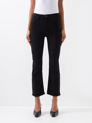 Citizens of Humanity Isola Cropped Jeans - Black