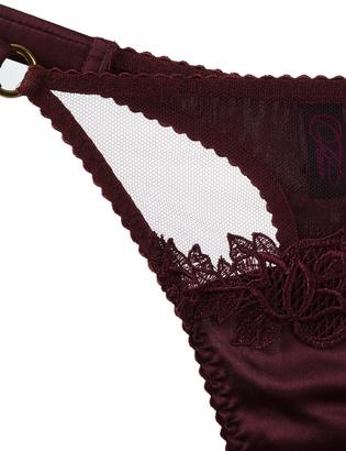 Fleur of England embroidered thong