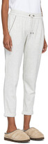Thumbnail for your product : Brunello Cucinelli Grey Silk Lounge Pants