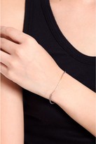 Thumbnail for your product : Poupette Boxchain Silk Bracelet In Grey