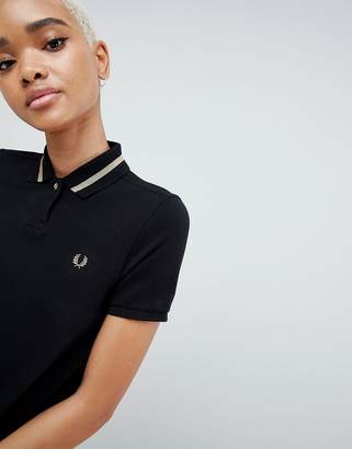Fred Perry Pleat Back Polo Shirt