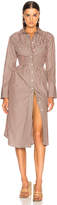 Thumbnail for your product : ALEXACHUNG Seamed Shirt Dress