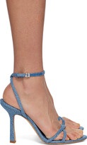 Thumbnail for your product : Alexander Wang Blue Dahlia 105 Heeled Sandals