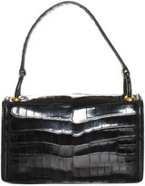 Thumbnail for your product : Hermes 1960S Black Crocodile Leather Handbag
