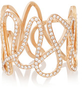 Thumbnail for your product : Repossi White Noise 18-karat rose gold diamond ring
