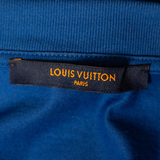 LOUIS VUITTON Monogram Gradient Logo Full Print Short Sleeve Blue 1A8W