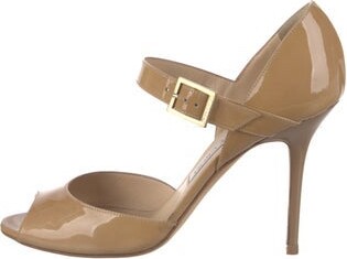 Jimmy Choo Patent Leather D'Orsay Pumps