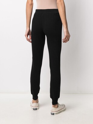 ATM Anthony Thomas Melillo High-Waisted Slim Fit Track Trousers
