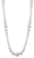 Thumbnail for your product : Majorica 8MM-16MM White Round Pearl & Sterling Silver Strand Necklace/28