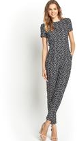 Thumbnail for your product : Love Label Heart Printed Jumpsuit