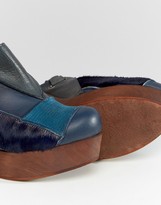 Thumbnail for your product : Free People Into the Patchwork Navy Denim Clog