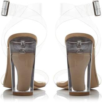 Steve Madden Clearer -Sm Clear Strap Heel Court Shoes