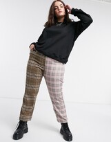 Thumbnail for your product : Collusion Plus exclusive checked pant