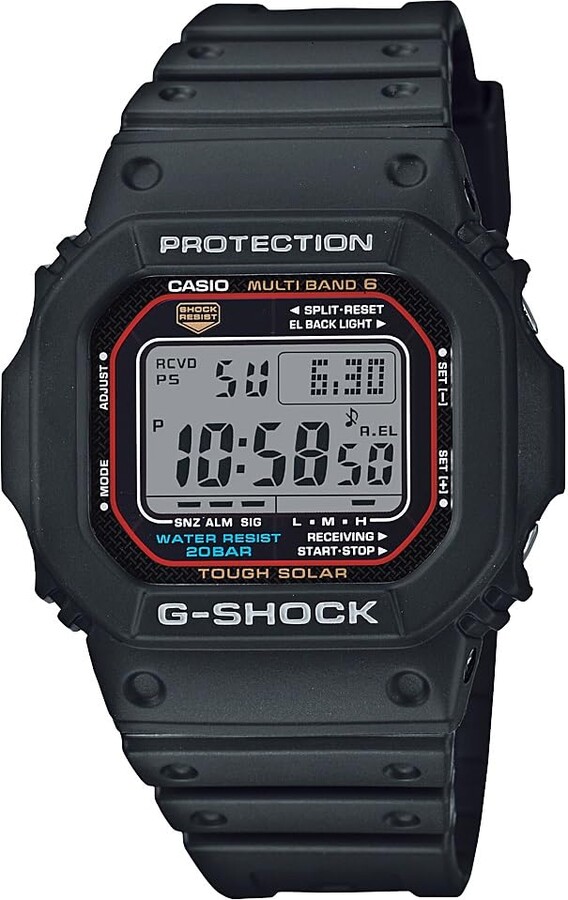Casio G-Shock GWM5610-1 Men's Solar Black Resin Sport Watch