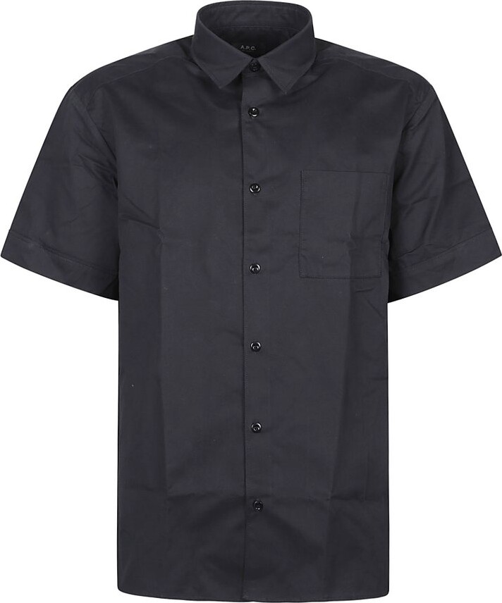 A.P.C. Short Sleeved Buttoned Shirt