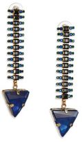 Thumbnail for your product : Erickson Beamon Queen's Ransom Crystal Long Drop Earrings