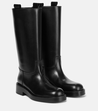 Ann Demeulemeester Stein leather boots