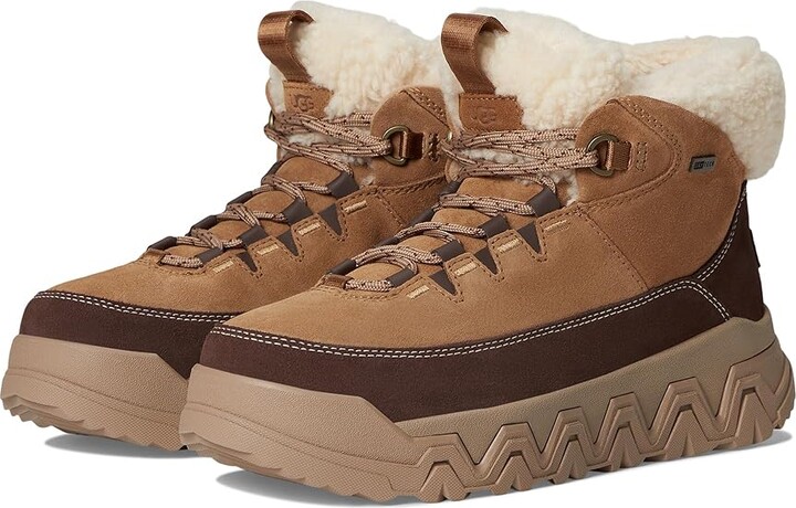 UGG Terretrail Cozy Lace Women's Boots Chestnut : 12 B - Medium Suede