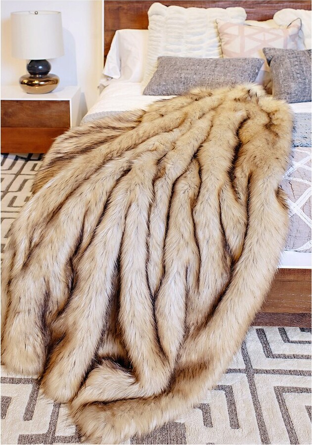 Donna Salyer's Fabulous-Furs Donna Salyers' Fabulous-Furs Faux Fur Throw -  ShopStyle