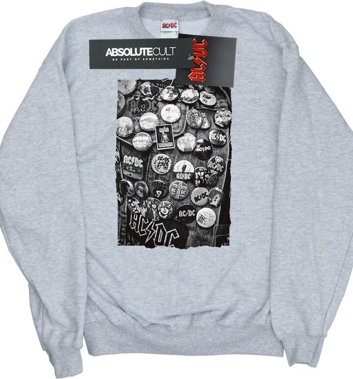 AC/DC Badges Collection Sweatshirt - ShopStyle Jumpers & Hoodies