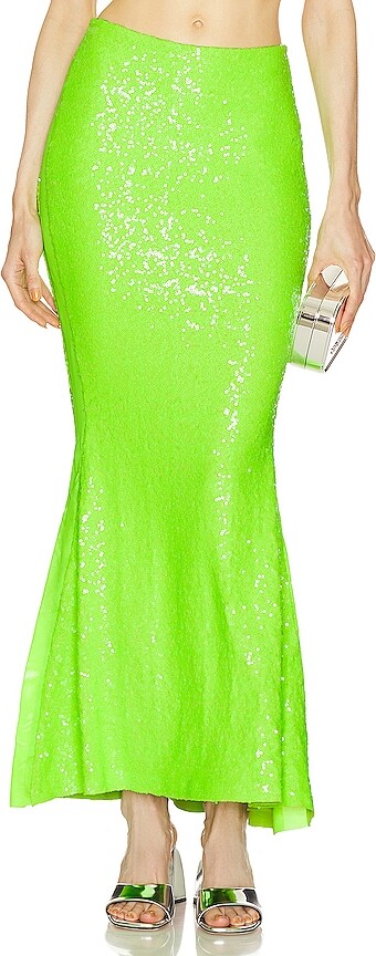Sparkly Green Sequin Mermaid Backless Beaded Prom Dresses, FC1857 – OkBridal