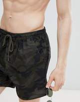 Thumbnail for your product : French Connection Camo Swim Shorts