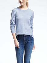 Thumbnail for your product : Banana Republic Extra-Fine Merino Wool Scallop Crew Pullover