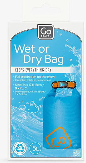 Go Travel Blue Wet Or Dry Bag