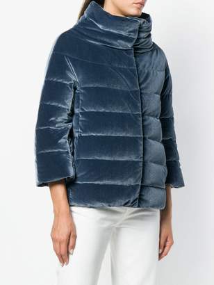 Herno concealed fastening padded jacket