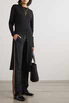 Thumbnail for your product : Chloé Signature Striped Stretch-jersey Track Pants