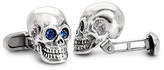 Thumbnail for your product : Aspinal of London Sterling Silver Skull Cufflinks