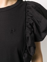 Thumbnail for your product : Philosophy di Lorenzo Serafini ruffle sleeve T-shirt